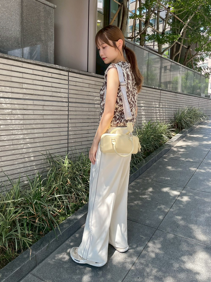 emmi ウールミックスハンドニットベスト ウールミックスハンドニットベスト（ベスト）｜emmi atelier