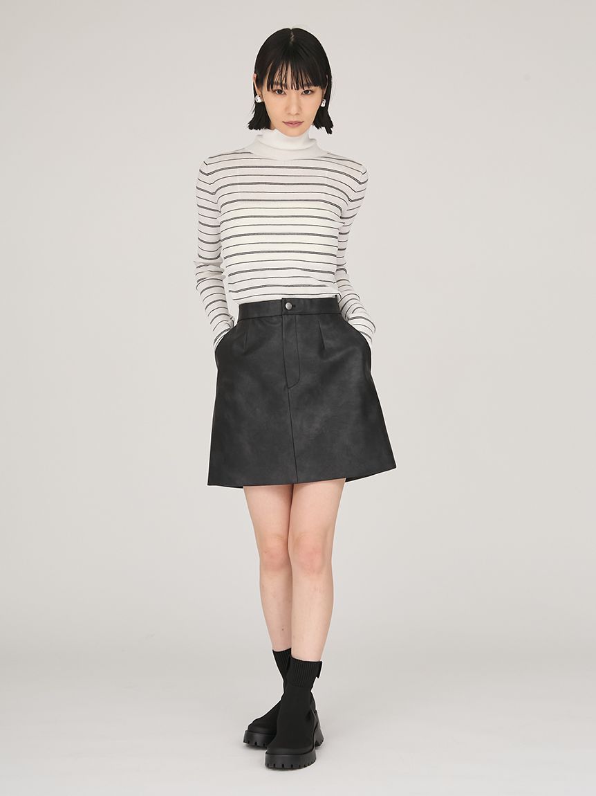 シアータートルネックトップス(カットソー)｜トップス｜emmi（エミ）の