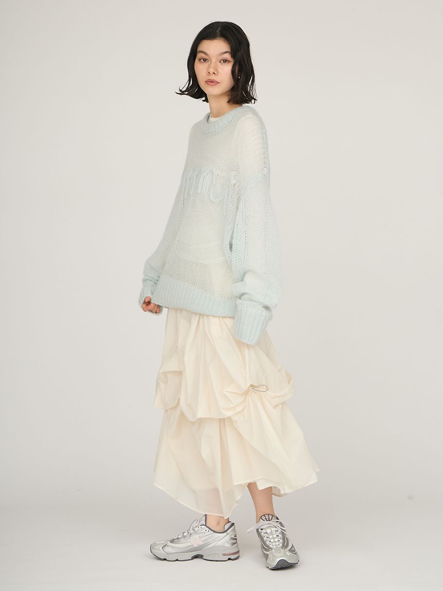 emmiロゴモヘアニットトップス(ニット)｜トップス｜emmi（エミ）の通販