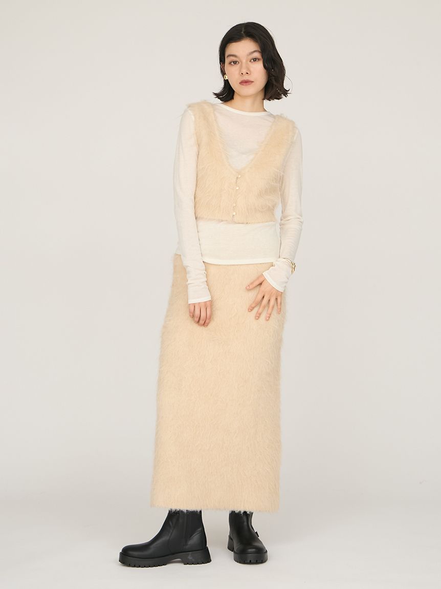 2wayシャギーニットビスチェ(ビスチェ)｜トップス｜emmi（エミ