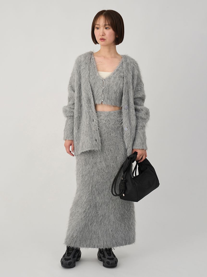 2wayシャギーニットビスチェ(ビスチェ)｜トップス｜emmi（エミ）の通販