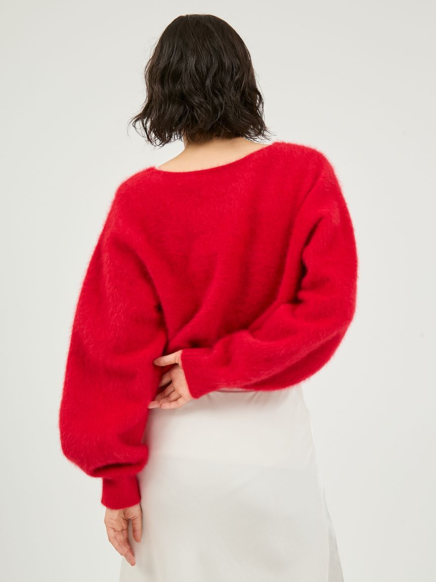 ハグオーワー　クロス　フォックスカシミヤ　2wayセーター　ニット ハグオーワー クロス フォックスカシミヤ 2wayセーター ニット - メルカリ