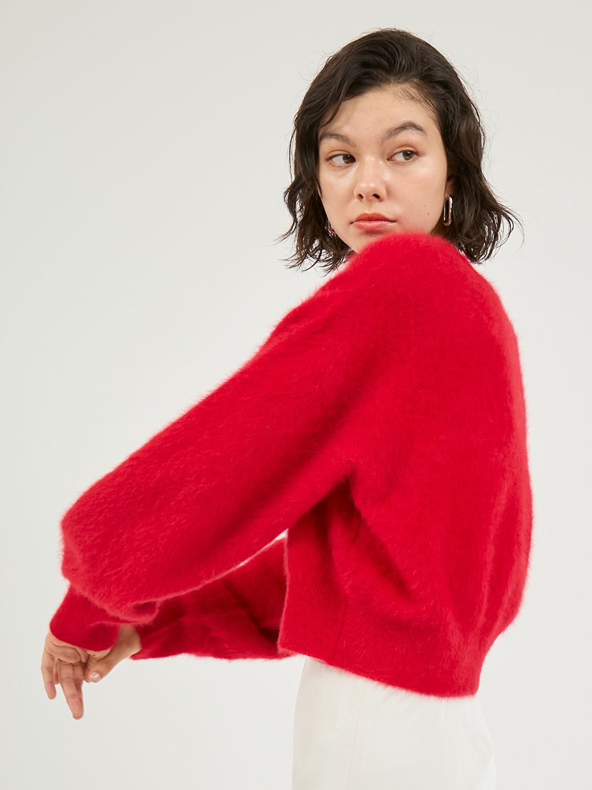 フォックスカシミヤ2wayニットトップス(ニット)｜トップス｜emmi（エミ