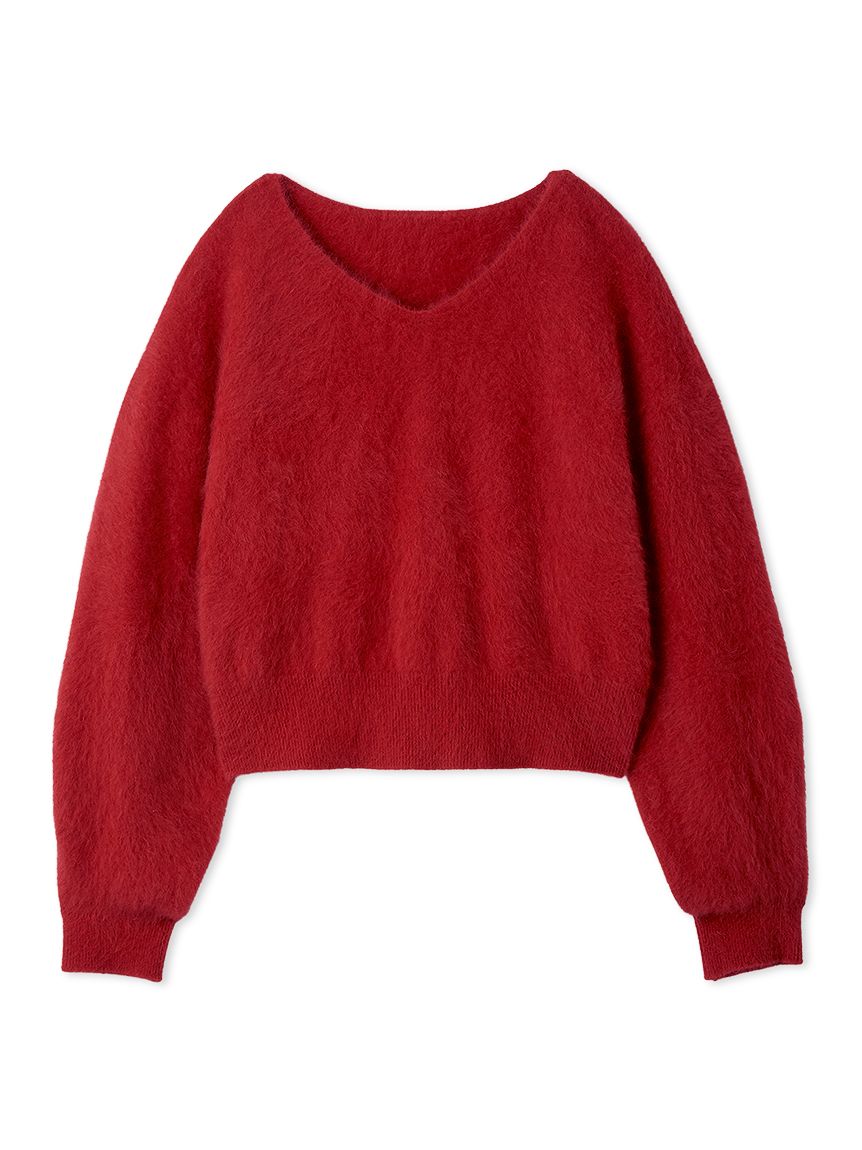 フォックスカシミヤ2wayニットトップス(ニット)｜トップス｜emmi（エミ