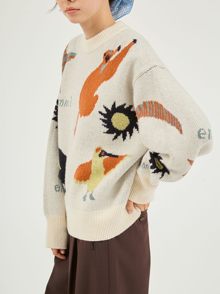 Global warming】 ジャガードニットトップス(ニット)｜トップス｜emmi