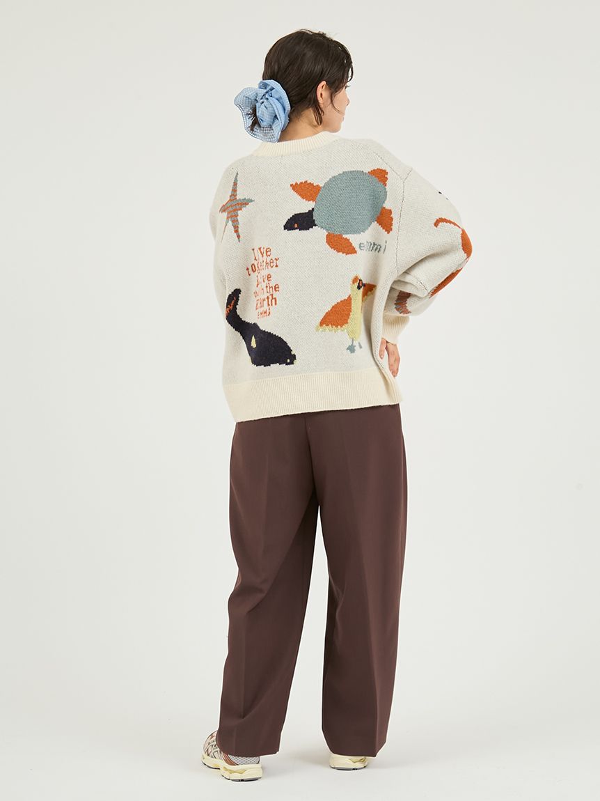 Global warming】 ジャガードニットトップス(ニット)｜トップス｜emmi