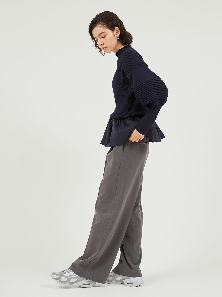 トップス Ikumi IKUMI×MADARANINGEN Sinple LOGO Long sleeve t-shirt