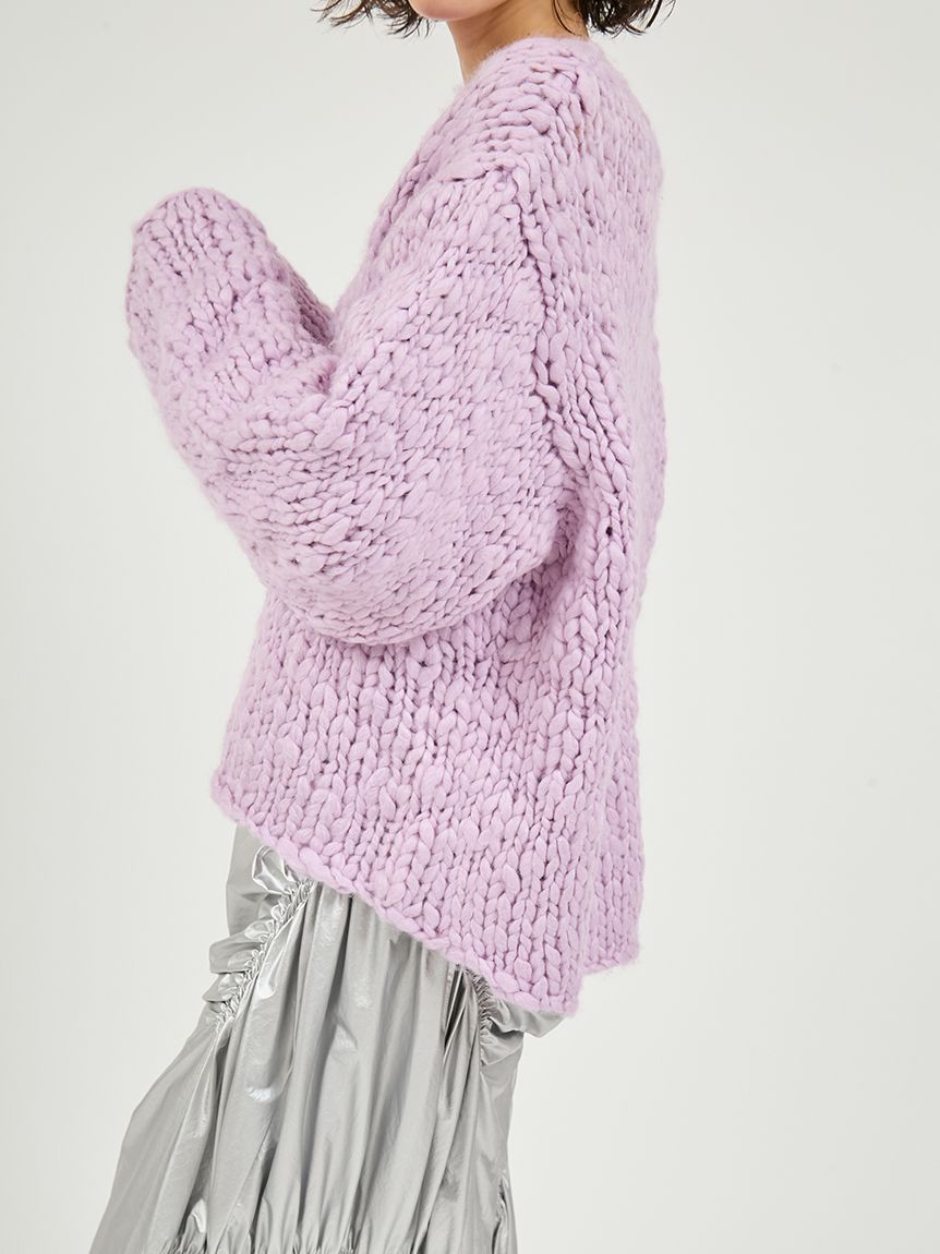 ウール混ハンドニットプルオーバー(ニット)｜トップス｜emmi（エミ）の