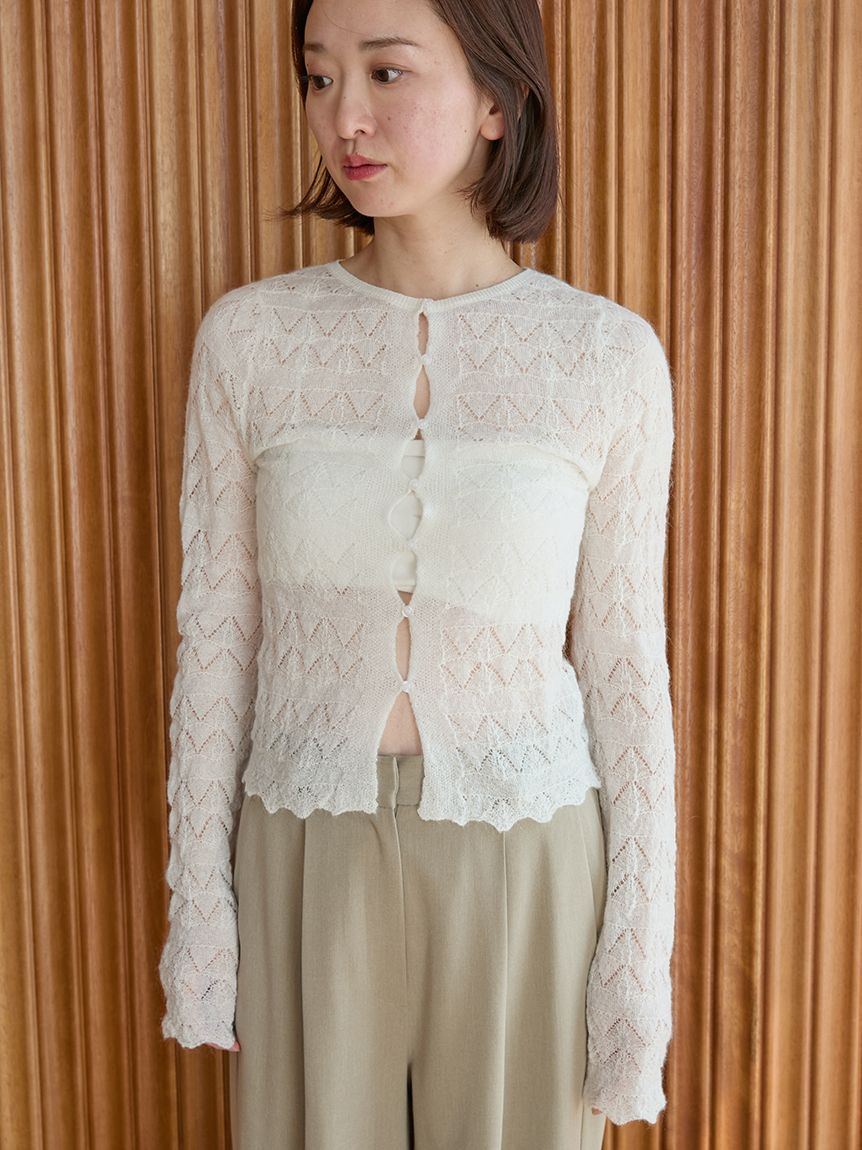 モヘヤ混2wayニットトップス(ニット)｜トップス｜emmi（エミ）の通販