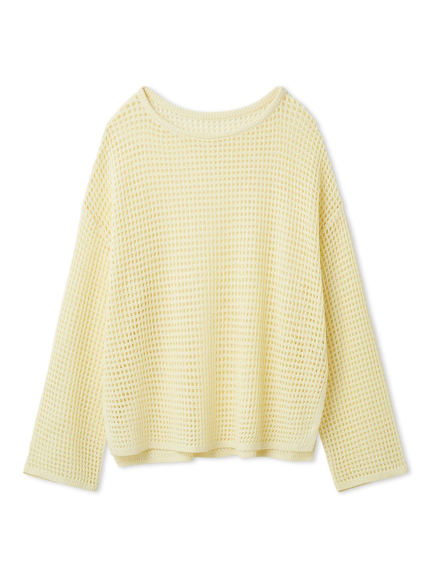 メッシュニットプルオーバー(ニット)｜トップス｜emmi（エミ）の通販