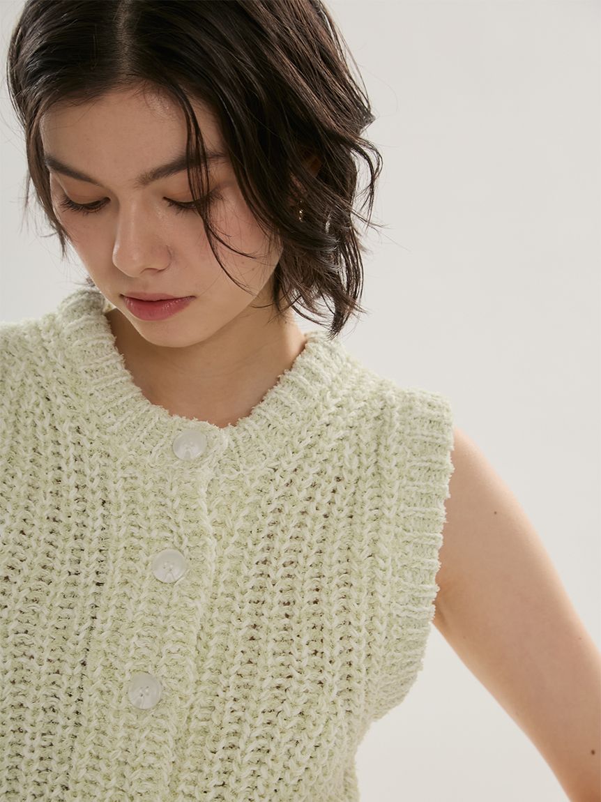 eco フリンジニットベスト(ニット)｜トップス｜emmi（エミ）の通販