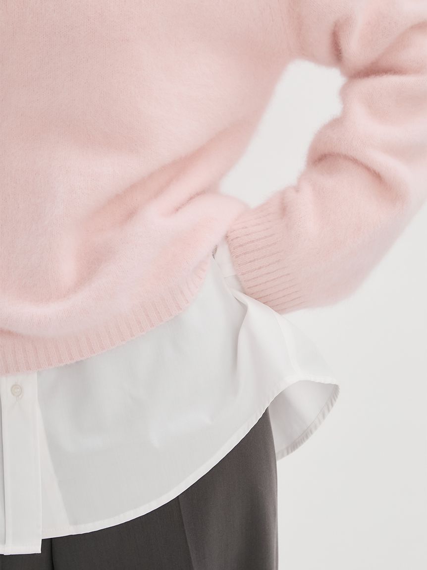 フォックスカシミヤボートネックニット(ニット・セーター)｜TOPS｜emmi