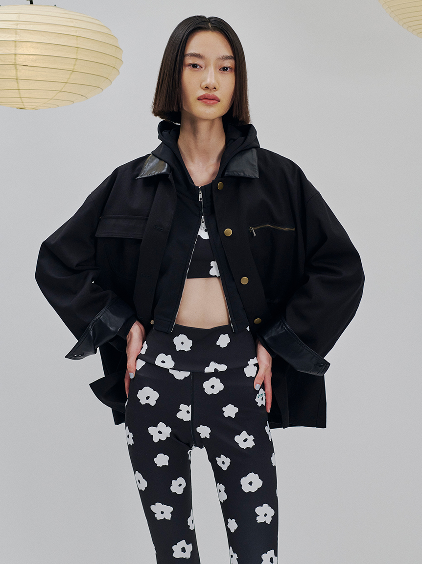 カモミール柄レギンス(WELLNESS&TRAINING WEAR)｜emmi（エミ）の