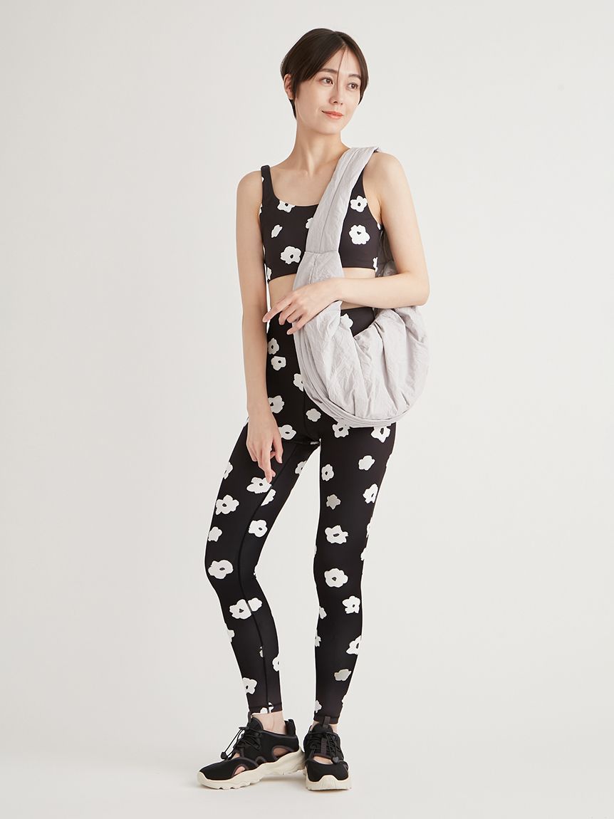 カモミール柄レギンス(WELLNESS&TRAINING WEAR)|emmi(エミ)の カモミール柄レギンス(WELLNESS&TRAINING WEAR)|emmi(エミ)の