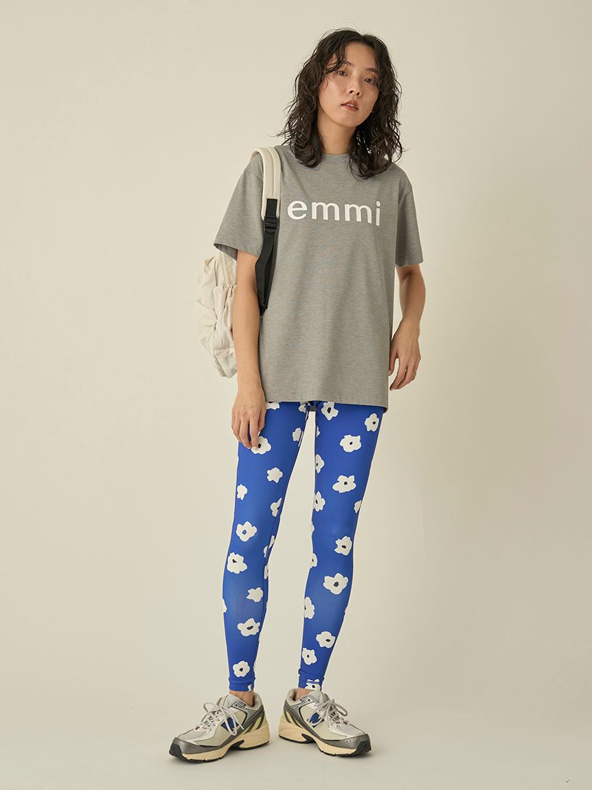 カモミール柄レギンス(WELLNESS&TRAINING WEAR)｜emmi（エミ）の