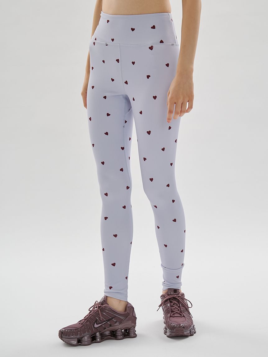 HEART】 ハートパターンレギンス/UVカット/接触冷感(パンツ)｜セレクト