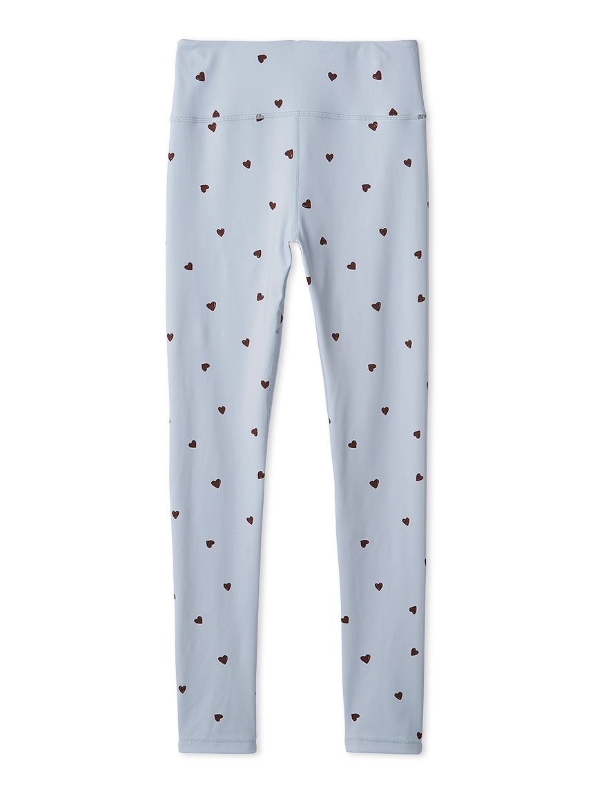 HEART】 ハートパターンレギンス/UVカット/接触冷感(パンツ)｜セレクト