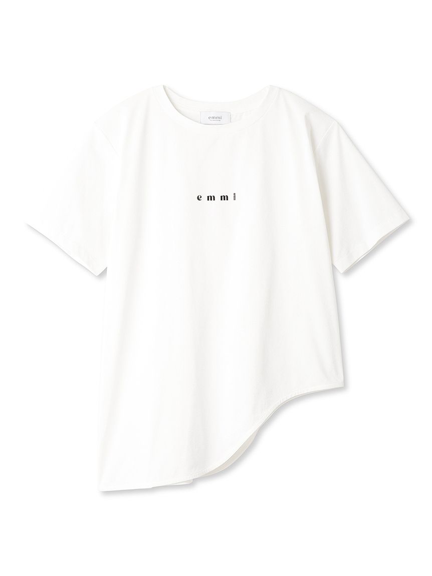 emmi yoga】emmiロゴバックシャンTシャツ(Tシャツ/カットソー