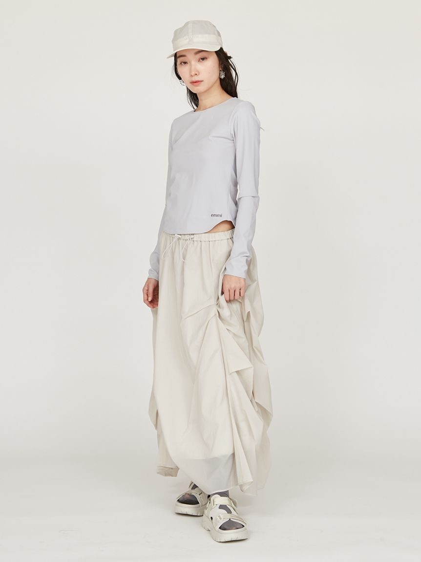 サステナレッチデザインプルオーバー(トップス)｜セレクトウェア｜emmi