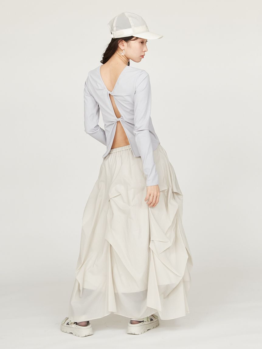 サステナレッチデザインプルオーバー(トップス)｜セレクトウェア｜emmi