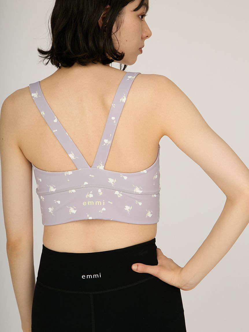 キャミソール ディフォームフラワーブラトップ ディフォームフラワーブラトップ(WELLNESS&TRAINING WEAR)｜emmi