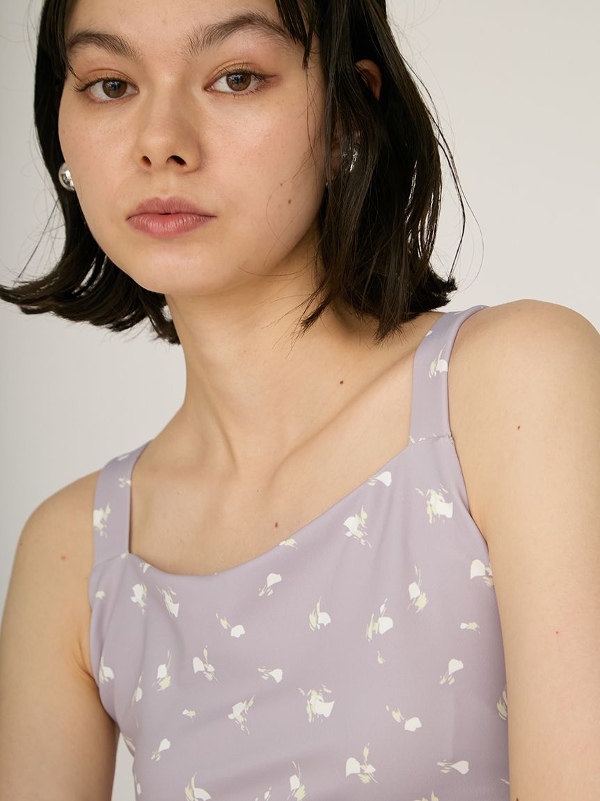 ディフォームフラワーブラトップ(WELLNESS&TRAINING WEAR)｜emmi（エミ