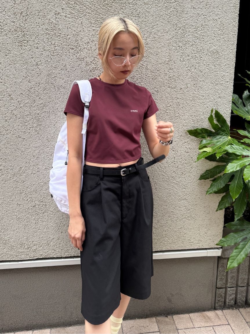 アクティブコンパクトTシャツ(WELLNESS&TRAINING WEAR)｜emmi（エミ