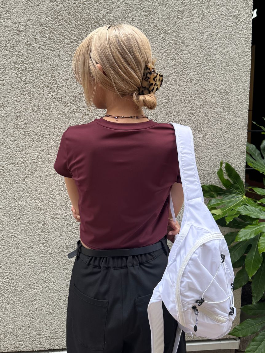 アクティブコンパクトTシャツ(WELLNESS&TRAINING WEAR)｜emmi（エミ
