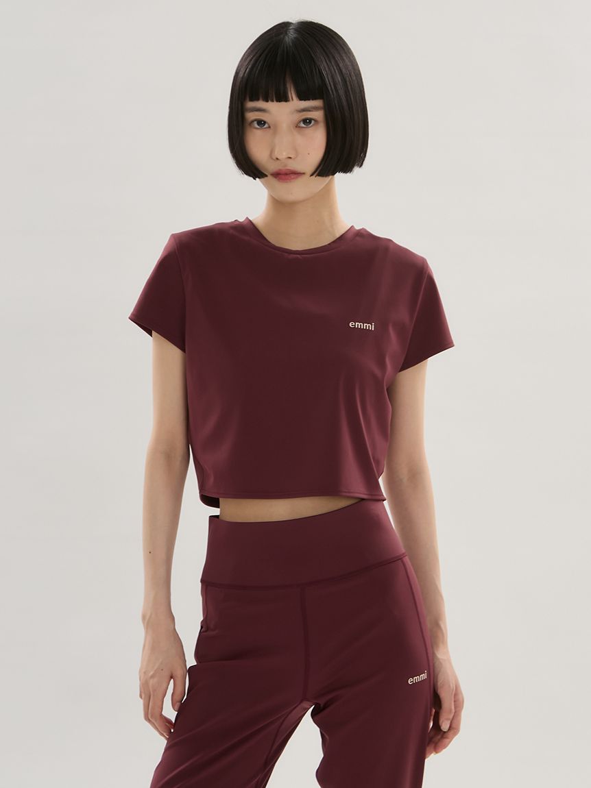 アクティブコンパクトTシャツ(WELLNESS&TRAINING WEAR)｜emmi（エミ