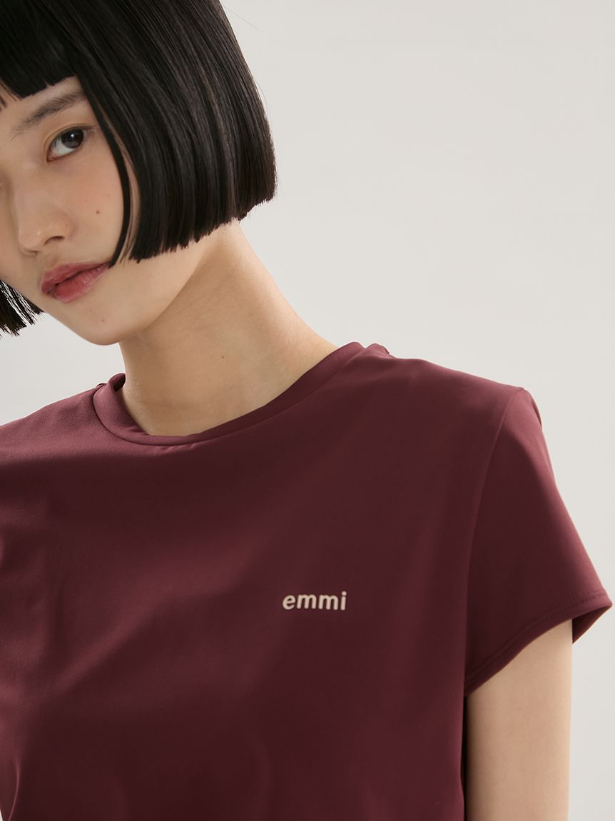 アクティブコンパクトTシャツ(WELLNESS&TRAINING WEAR)｜emmi（エミ