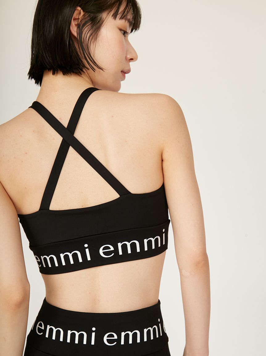 emmiロゴブラトップ(WELLNESS&TRAINING WEAR)｜emmi（エミ）の通販