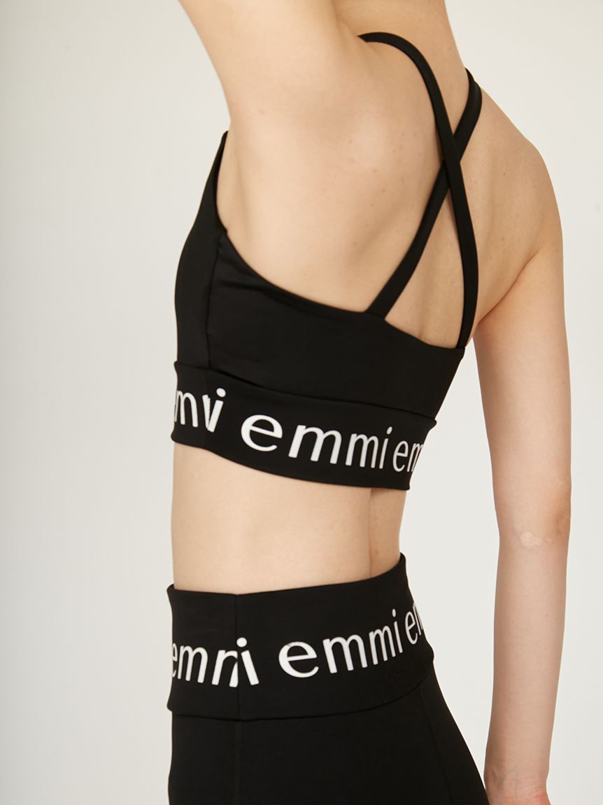 emmiロゴブラトップ(WELLNESS&TRAINING WEAR)｜emmi（エミ）の通販