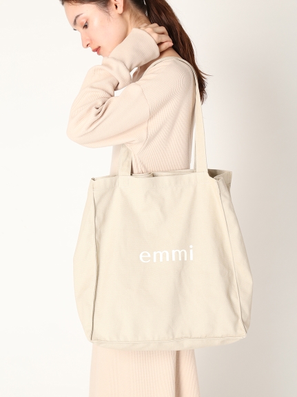 emmi yoga】撥水ロゴトートBag(バッグ)｜emmi（エミ）の通販