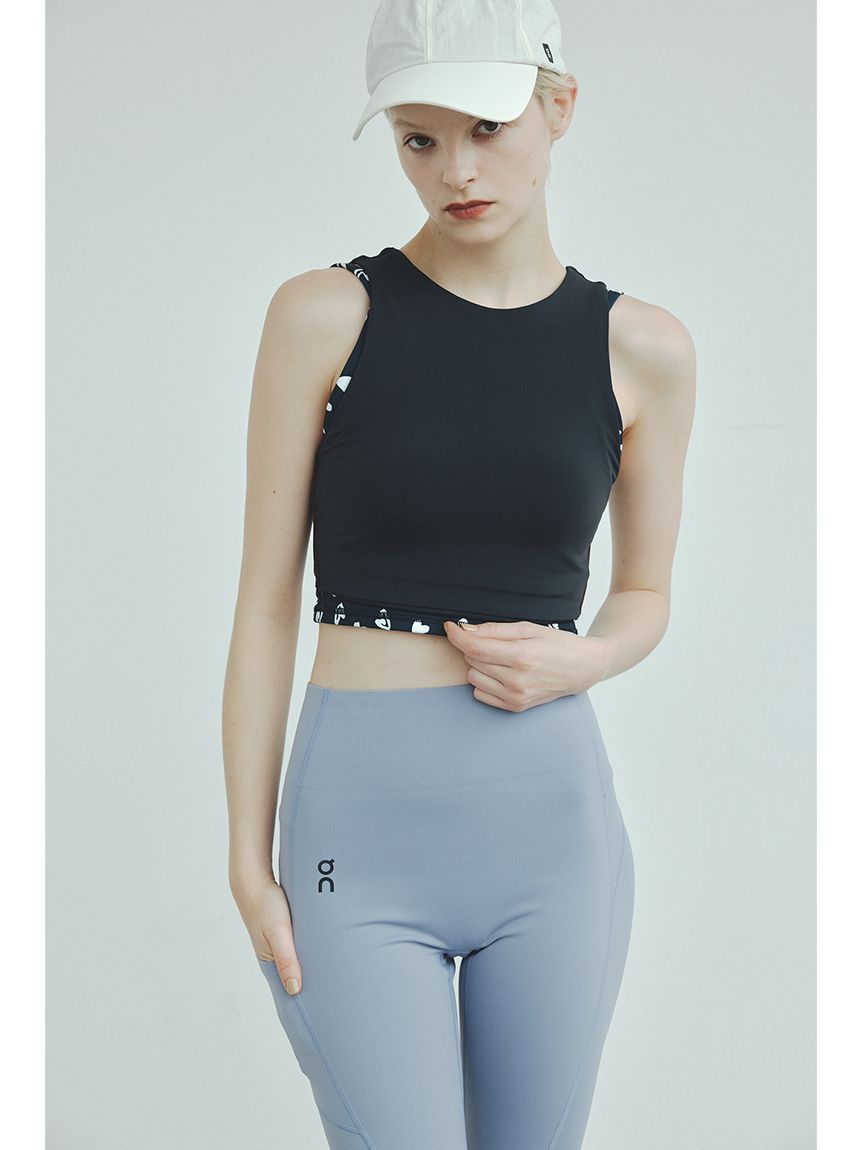 超美品 evam eva レギンス グレー ペチパンツ