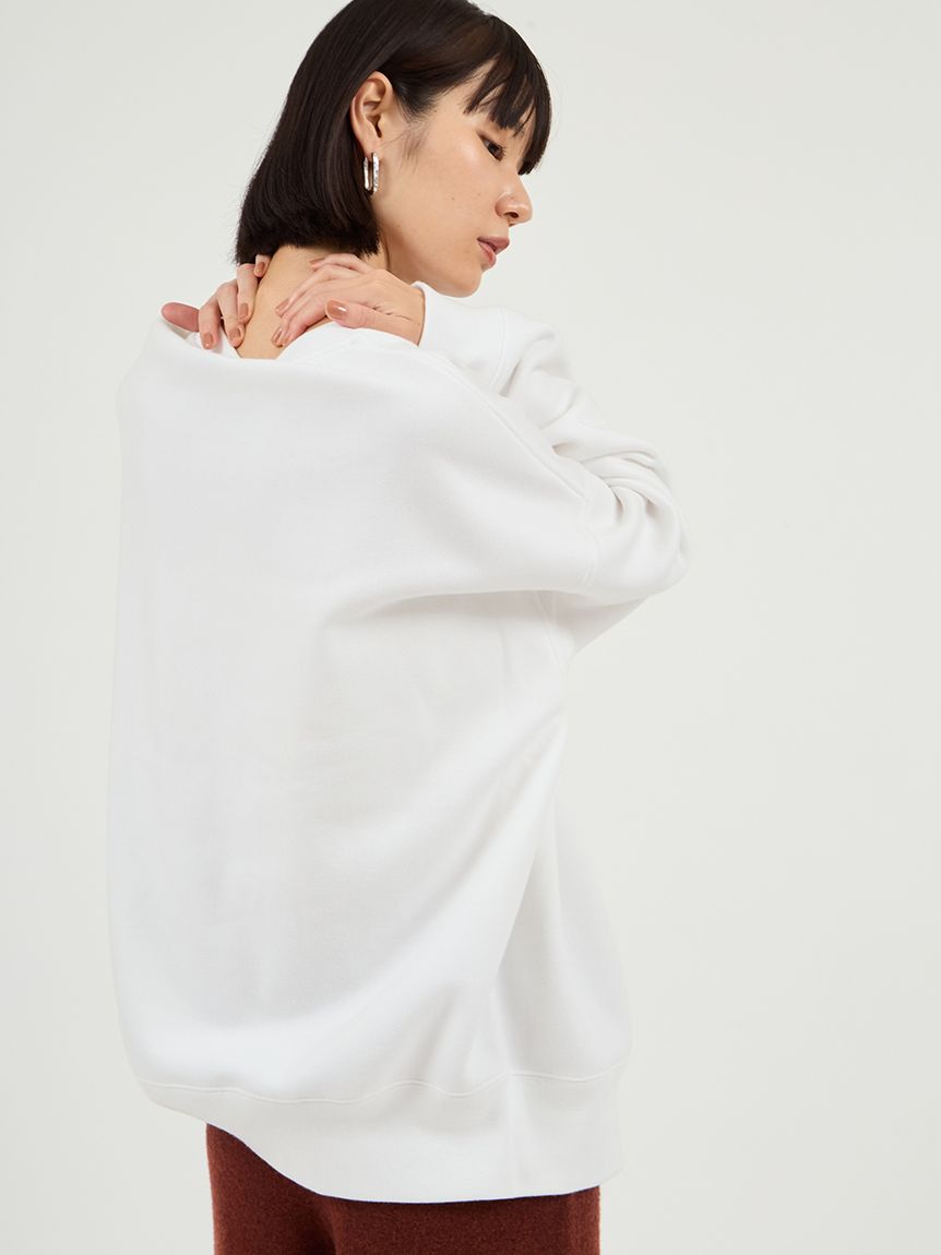 emmi×GOOD ROCK SPEED】カレッジワイドボディクルースウェット