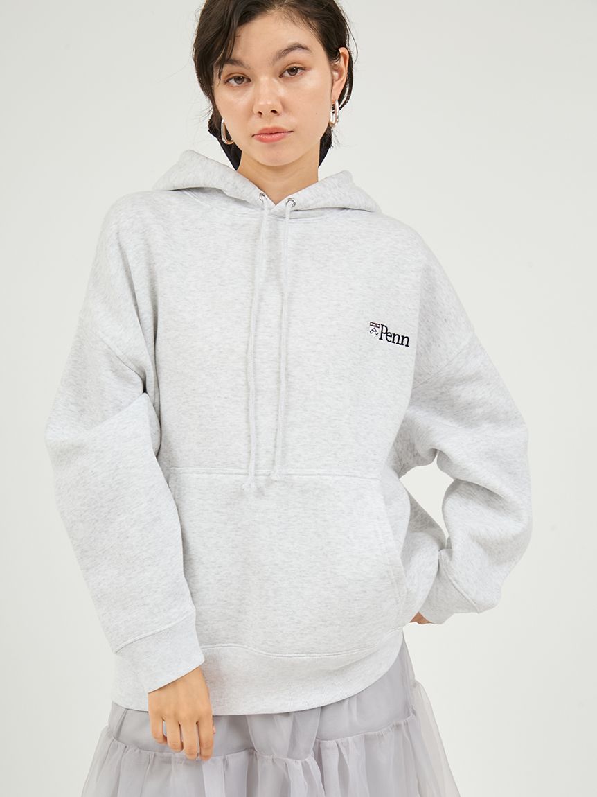 emmi×GOOD ROCK SPEED】カレッジワイドボディフーディ(スウェット