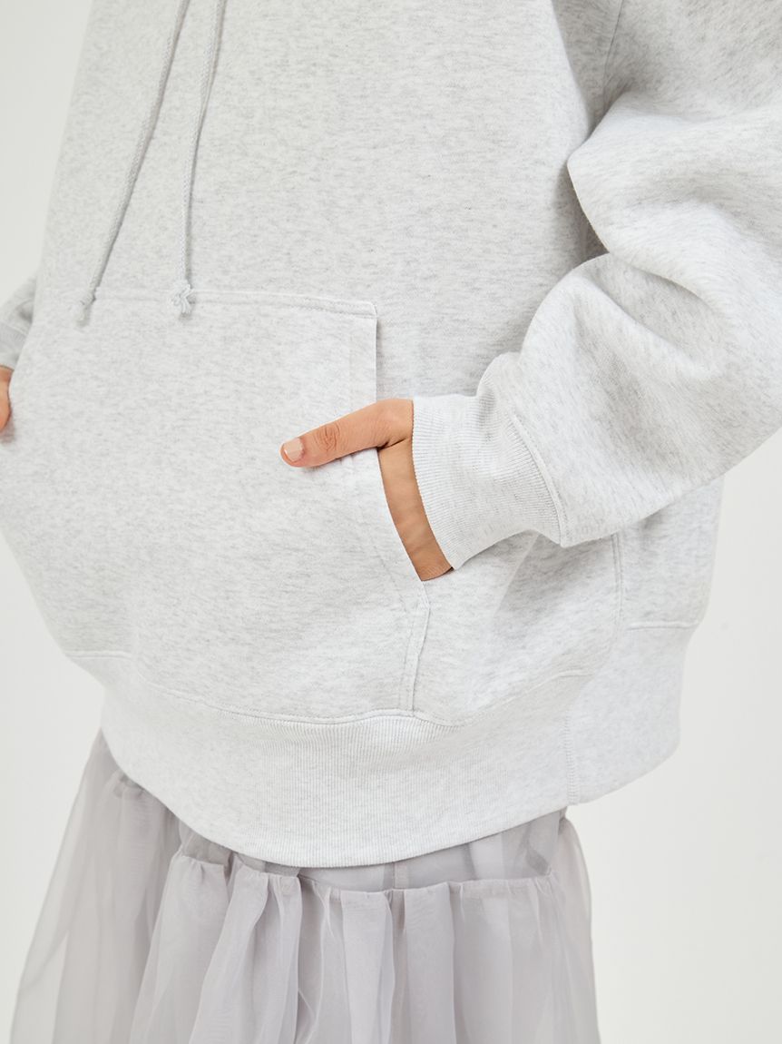 emmi×GOOD ROCK SPEED】カレッジワイドボディフーディ(スウェット