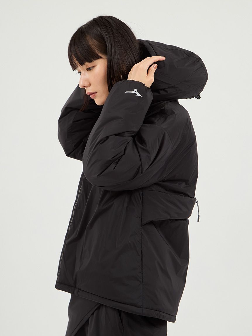 ✮ダウンジャケット　モコモコ　ダウン　フェザー　ラクーン　美品　黒　M✮ DANKE SCHON（ダンケシェーン） ブルゾン アウター DankeSchon/ダンケ