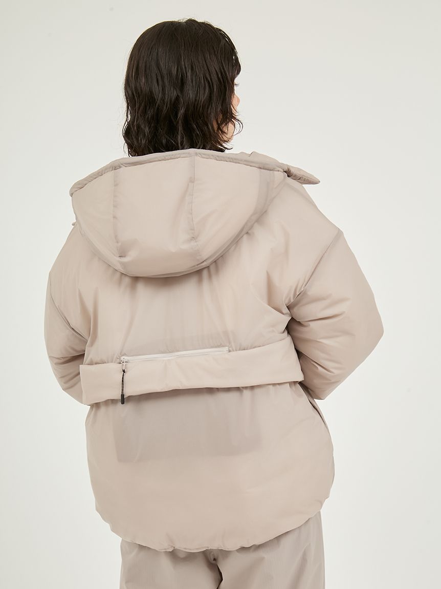 ジャケット・アウター mimi MIIA コート アウター フェイクファージャケット レディース