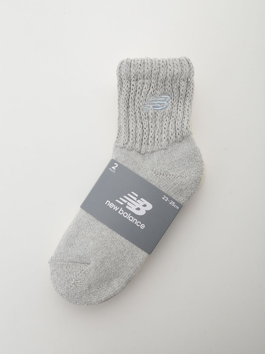 New Balance for emmi】ショートコンフォートソックス2P(靴下)｜グッズ