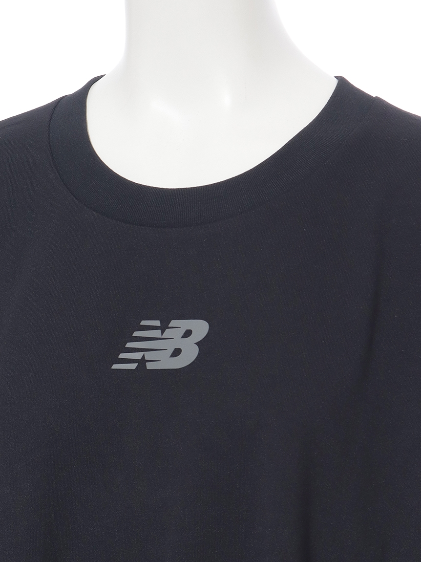 new balance シャツ ホワイト ブラック サイズ4 ニューバランス（new balance）（レディース）Shifted オーバー