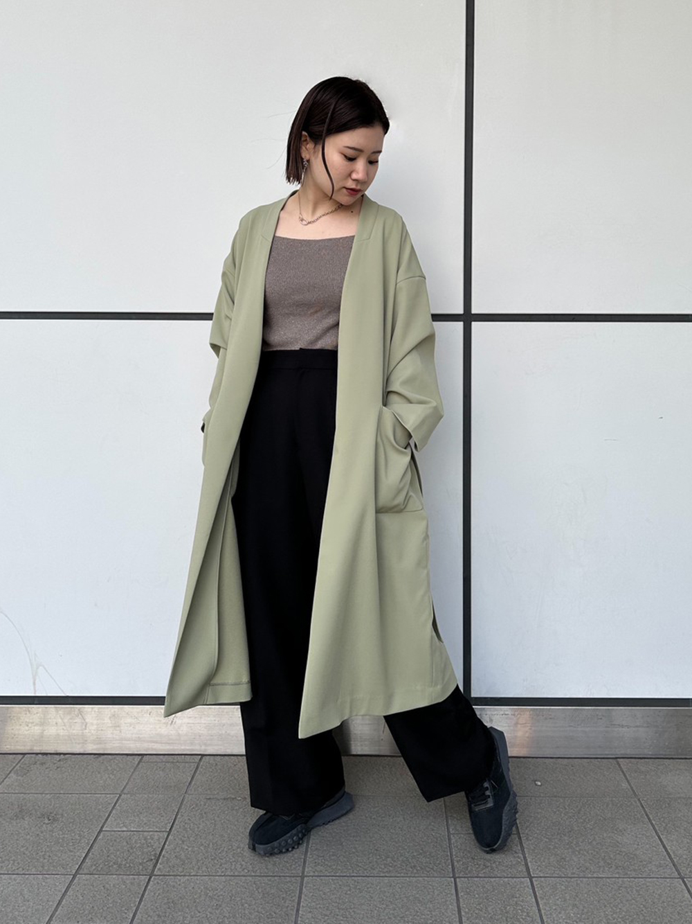 New balance for emmi】MET24 Long Gown(チェスターコート)｜アウター