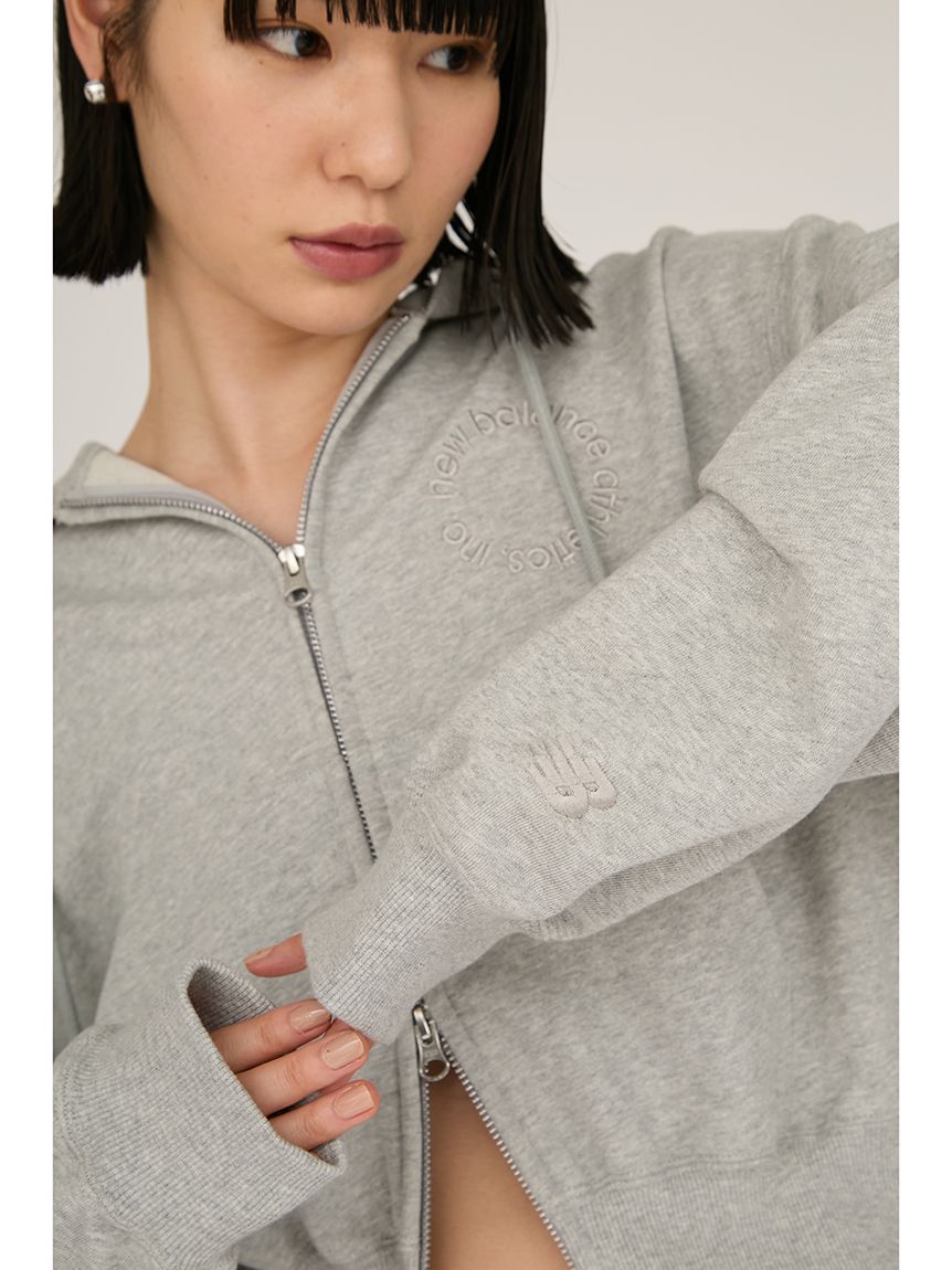 New Balance for emmi】ダブルジップフーディースウェット(スウェット