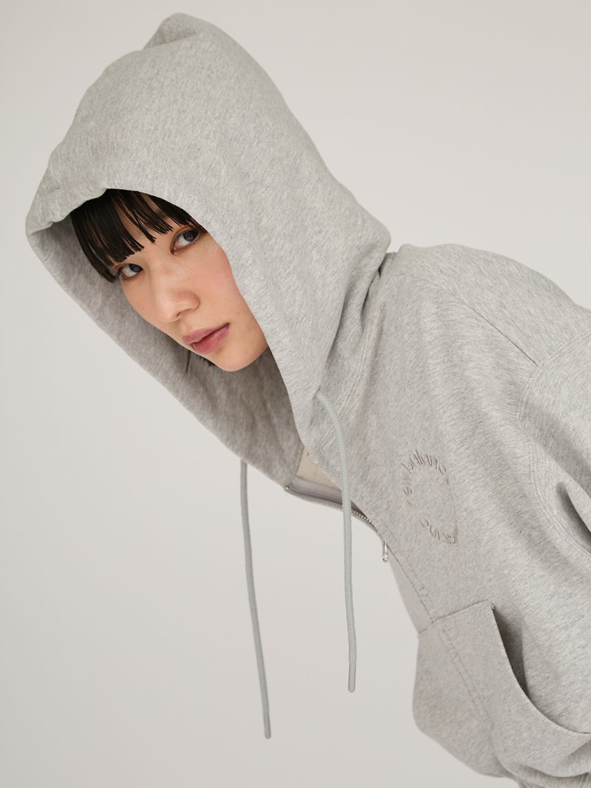 emiページ LEPSIM パーカー 異素材ギャザーパーカー 134460 レディース