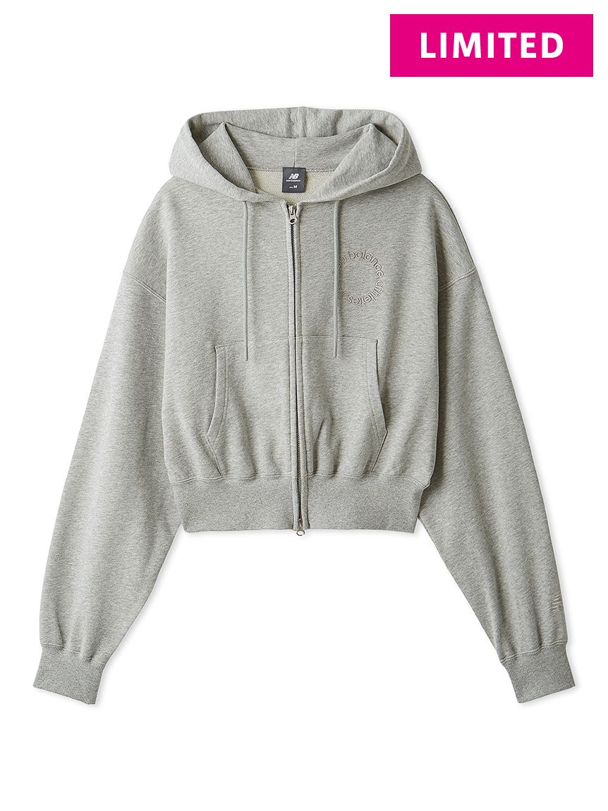 New Balance for emmi】ダブルジップフーディースウェット(スウェット