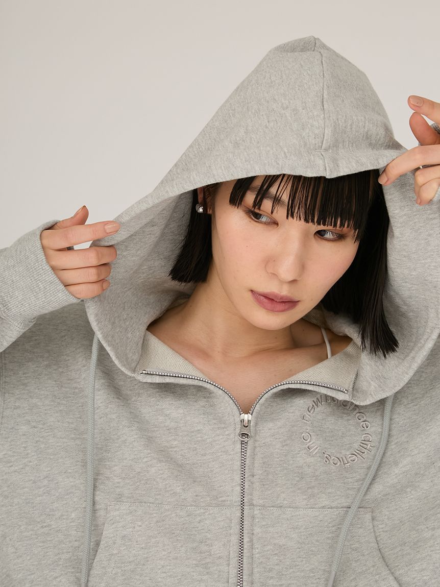 New Balance for emmi】ダブルジップフーディースウェット(スウェット