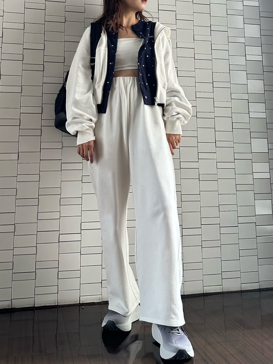 New Balance for emmi】ウエストギャザースウェットパンツ(スウェット