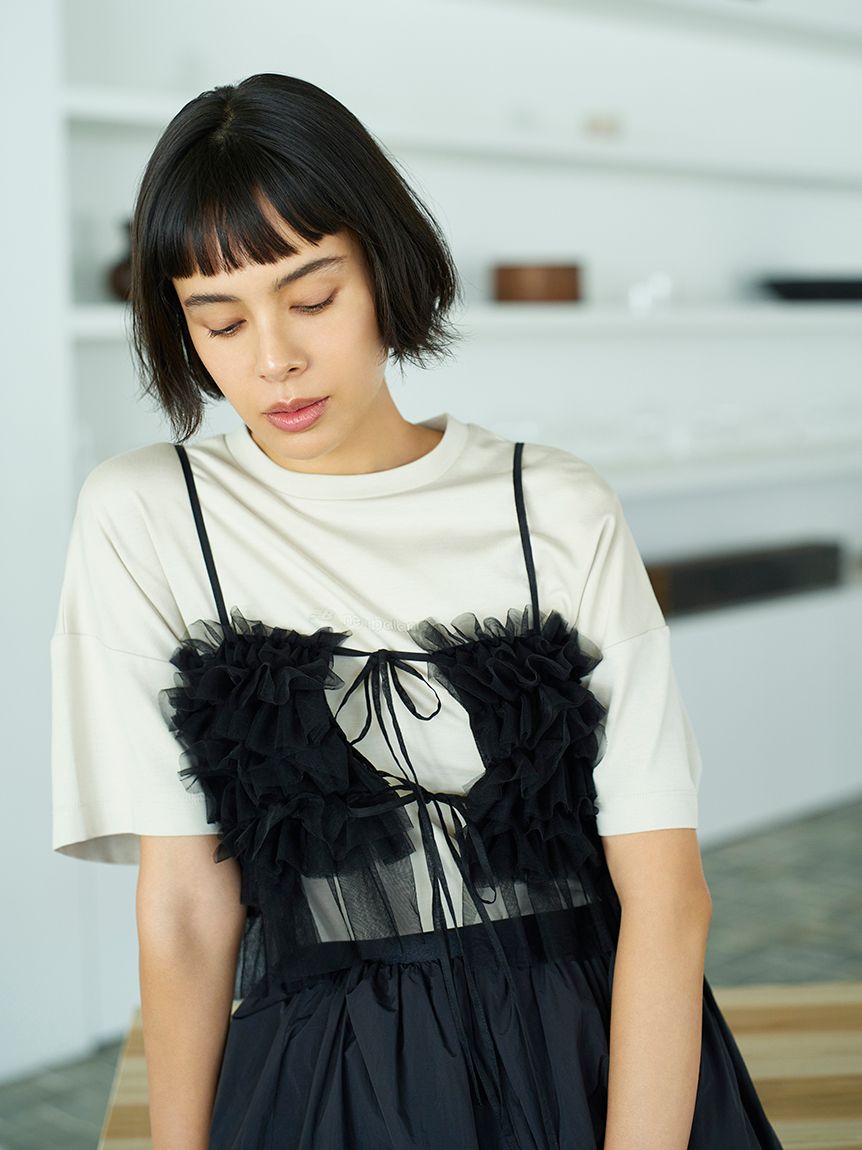New balance MET24 for emmi】MET24 Women BasicTee(Tシャツ