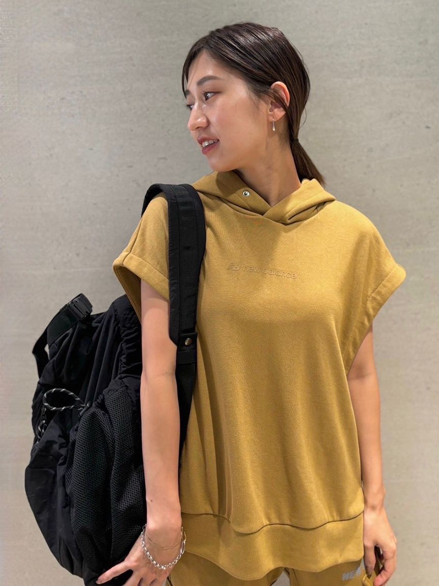 New Balance for emmi】MET24 Hooded Vest(スウェット/パーカー New Balance for emmi】MET24 Hooded Vest(スウェット/パーカー