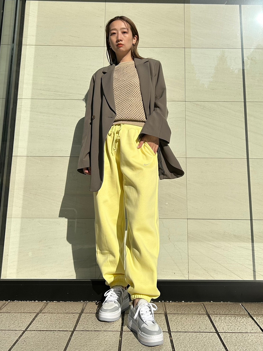 Wmns Nsw Style Fleece Hr Wide Pants - NIKE (ナイキ) - bottom (ボトムス)